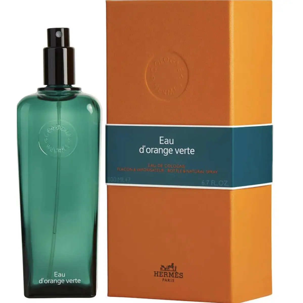 Hermes Herm S Concentre D`orange Verte 6.7oz Men`s Edt