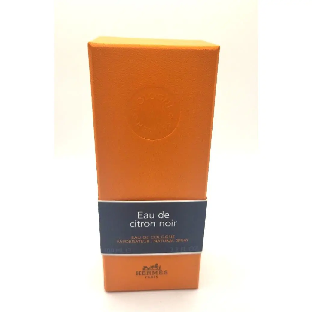 Eau DE Citron Noir BY Hermes Cologne 3.3 OZ Spray IN Box