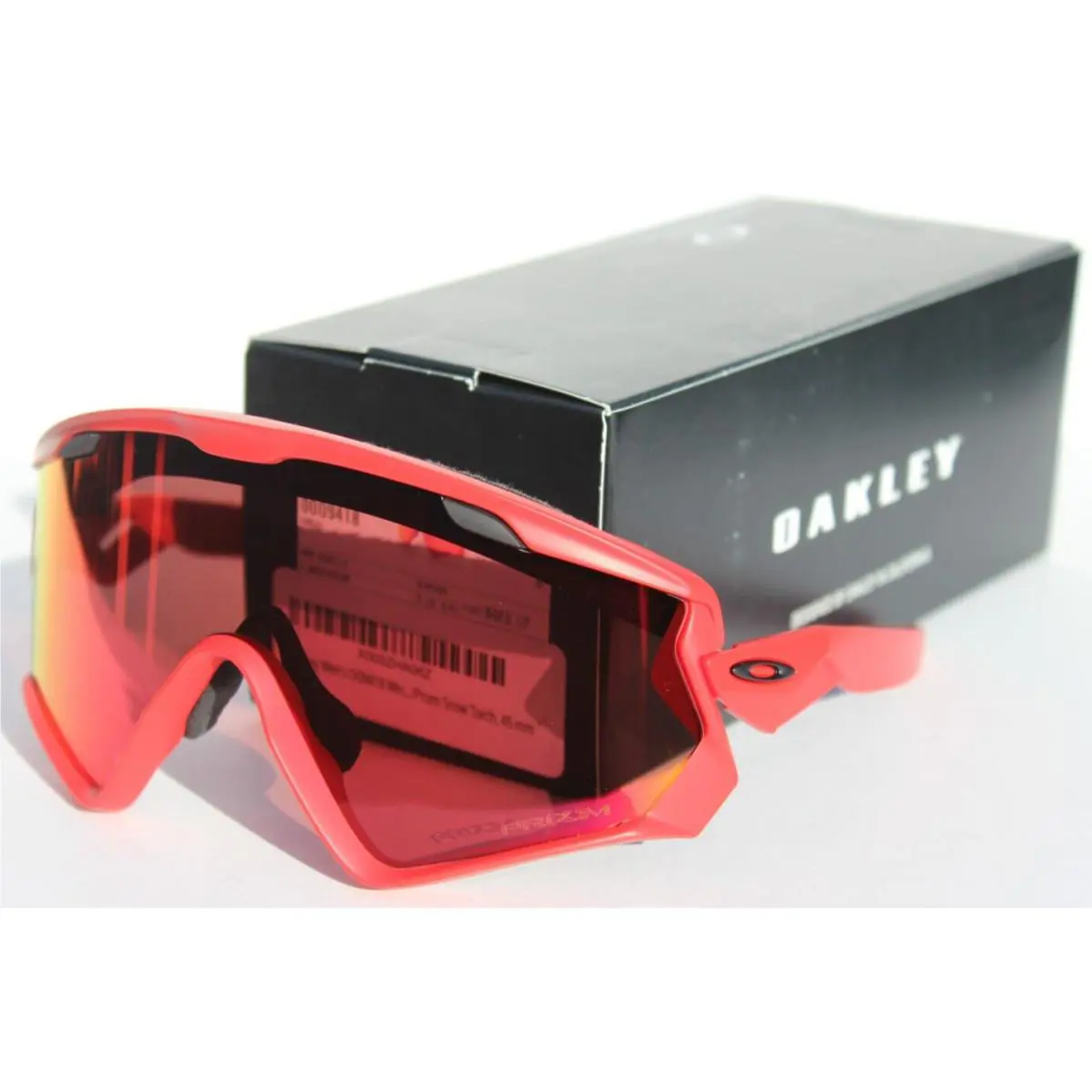 Wind Jacket 2.0 Sunglasses Matte Redline/prizm Snow Torch OO9418 by Oakley