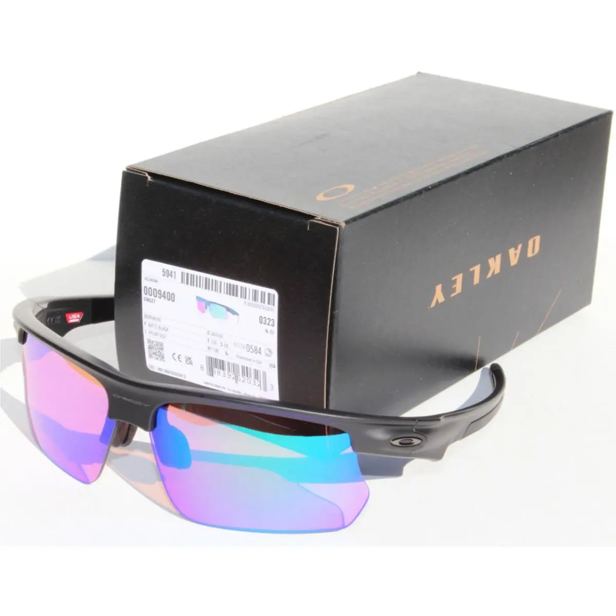 Bisphaera Sunglasses Matte Black/prizm Golf OO9400-06 by Oakley