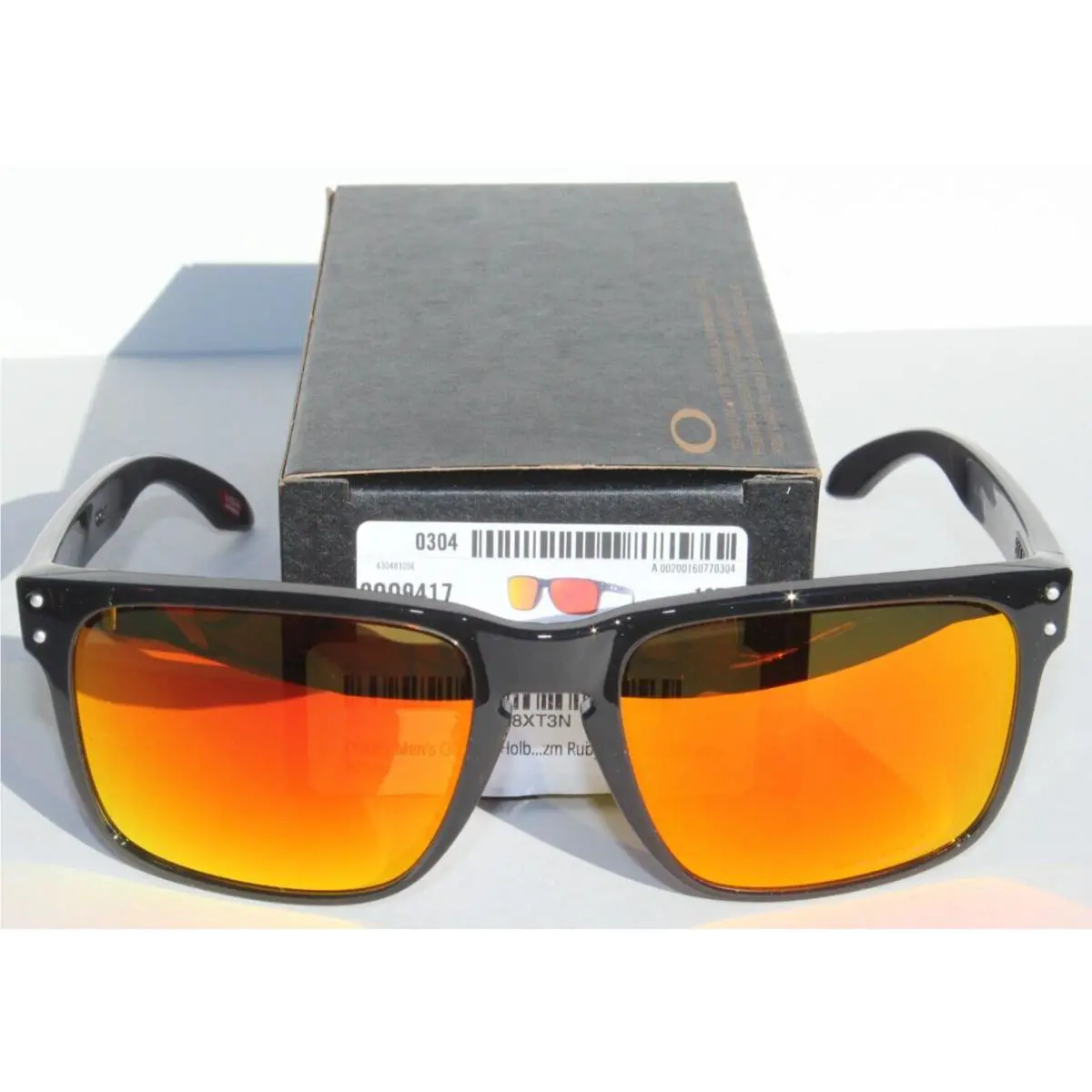 Holbrook XL Polarized Sunglasses Black Ink/prizm Ruby OO9417-32 by Oakley