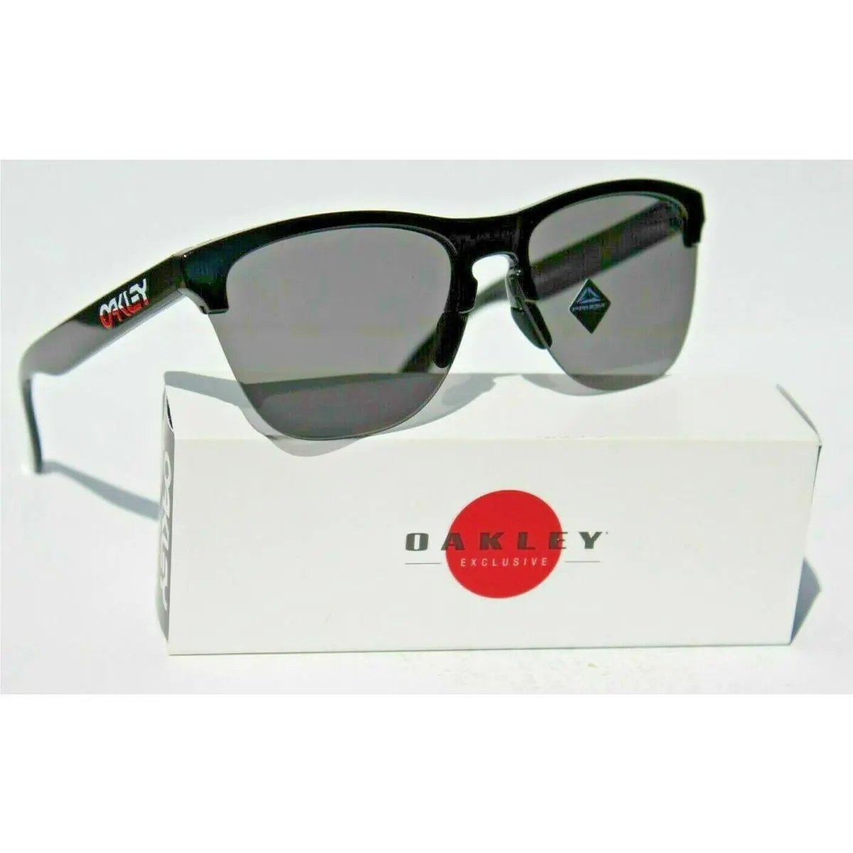 Frogskins Lite Asian Fit Sunglasses Black/prizm Grey Japan OO9374-4063 by Oakley