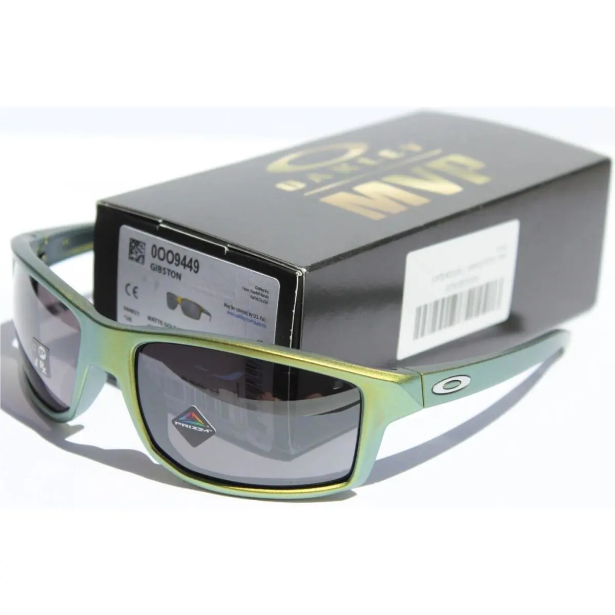 Gibston Sunglasses Mvp Matte Gold Silver Shift/prizm Black Rare OO9449-21 by Oakley