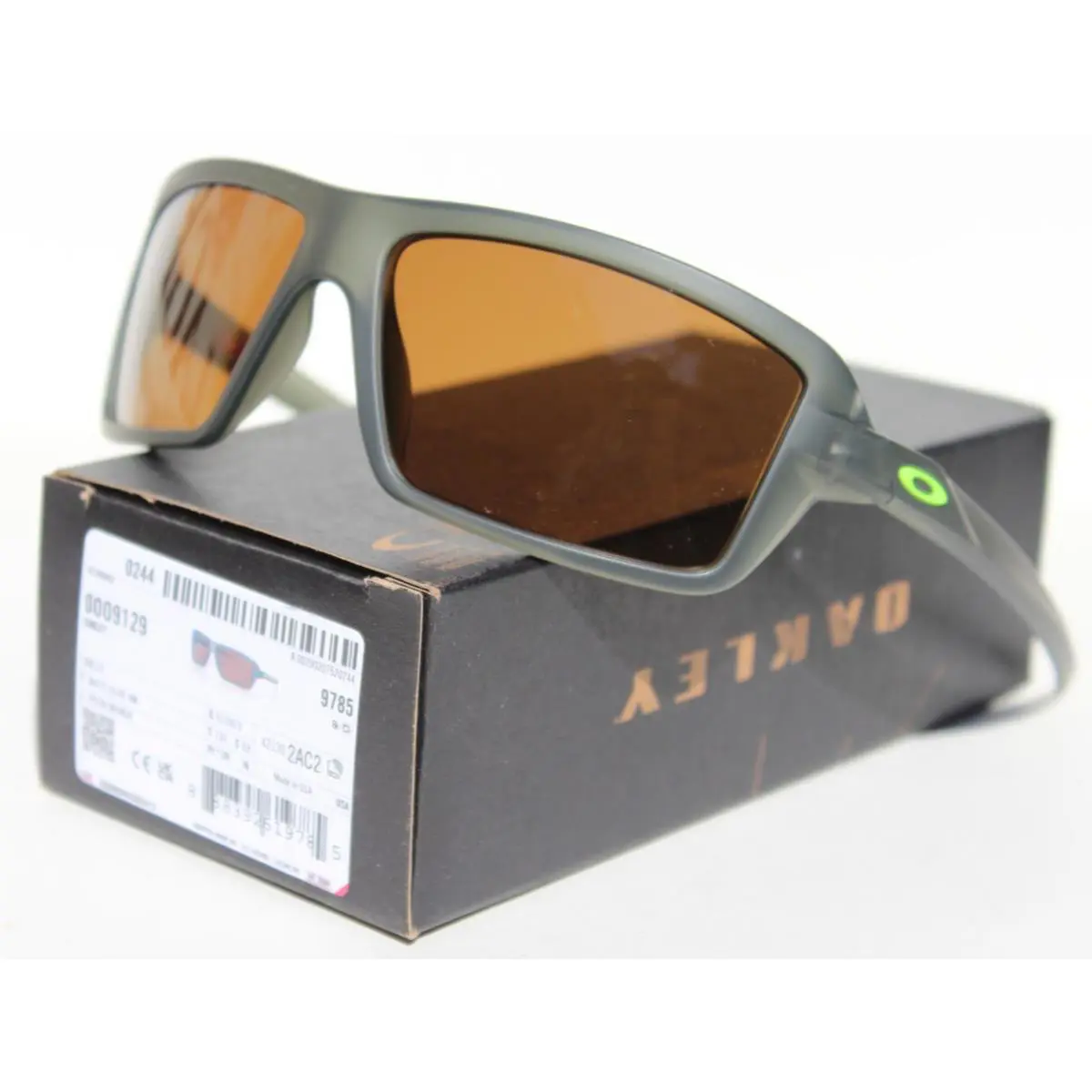 Cables Sunglasses Matte Olive Ink/prizm Bronze OO9129-19 by Oakley