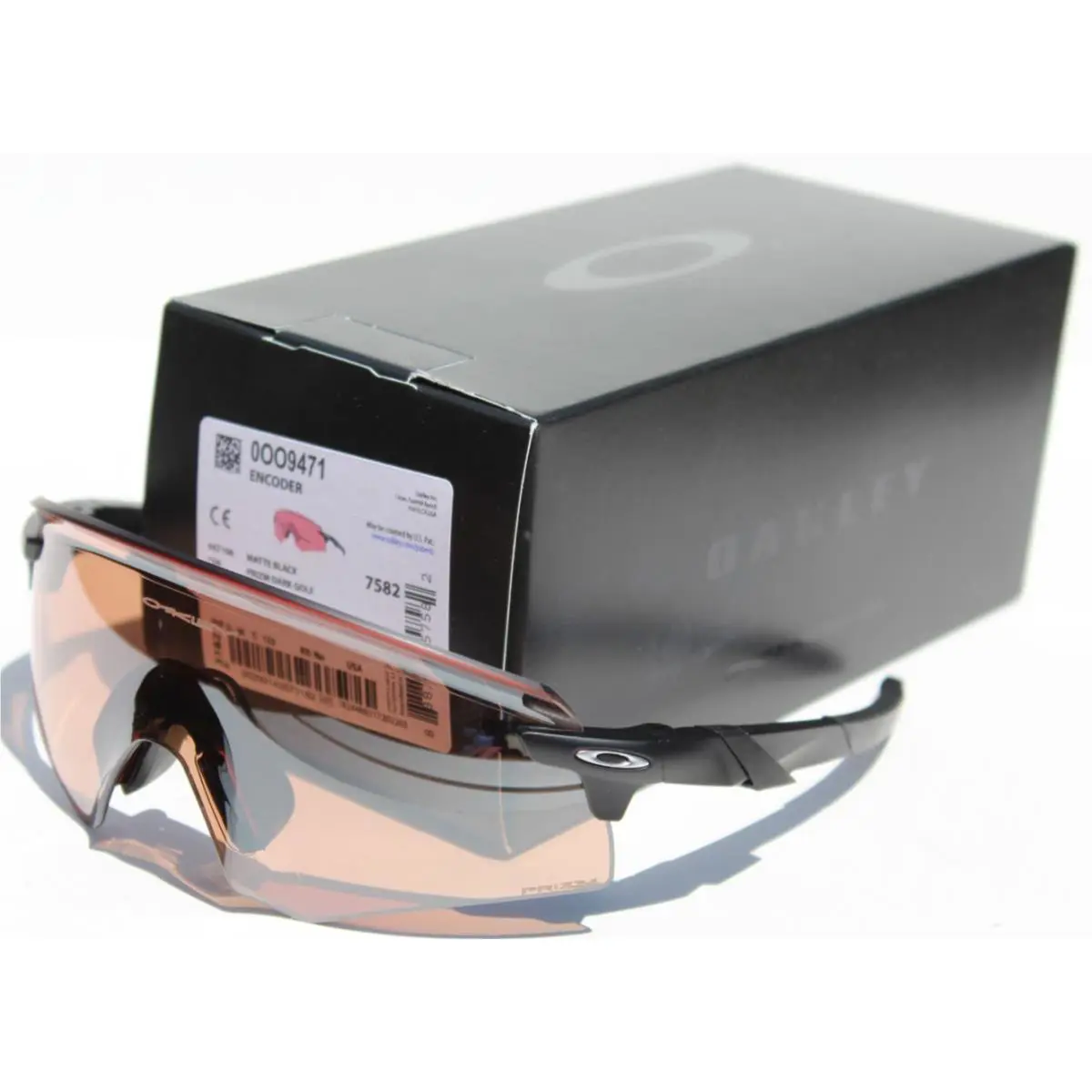 Encoder Sunglasses Matte Black/prizm Dark Golf OO9471-06 by Oakley