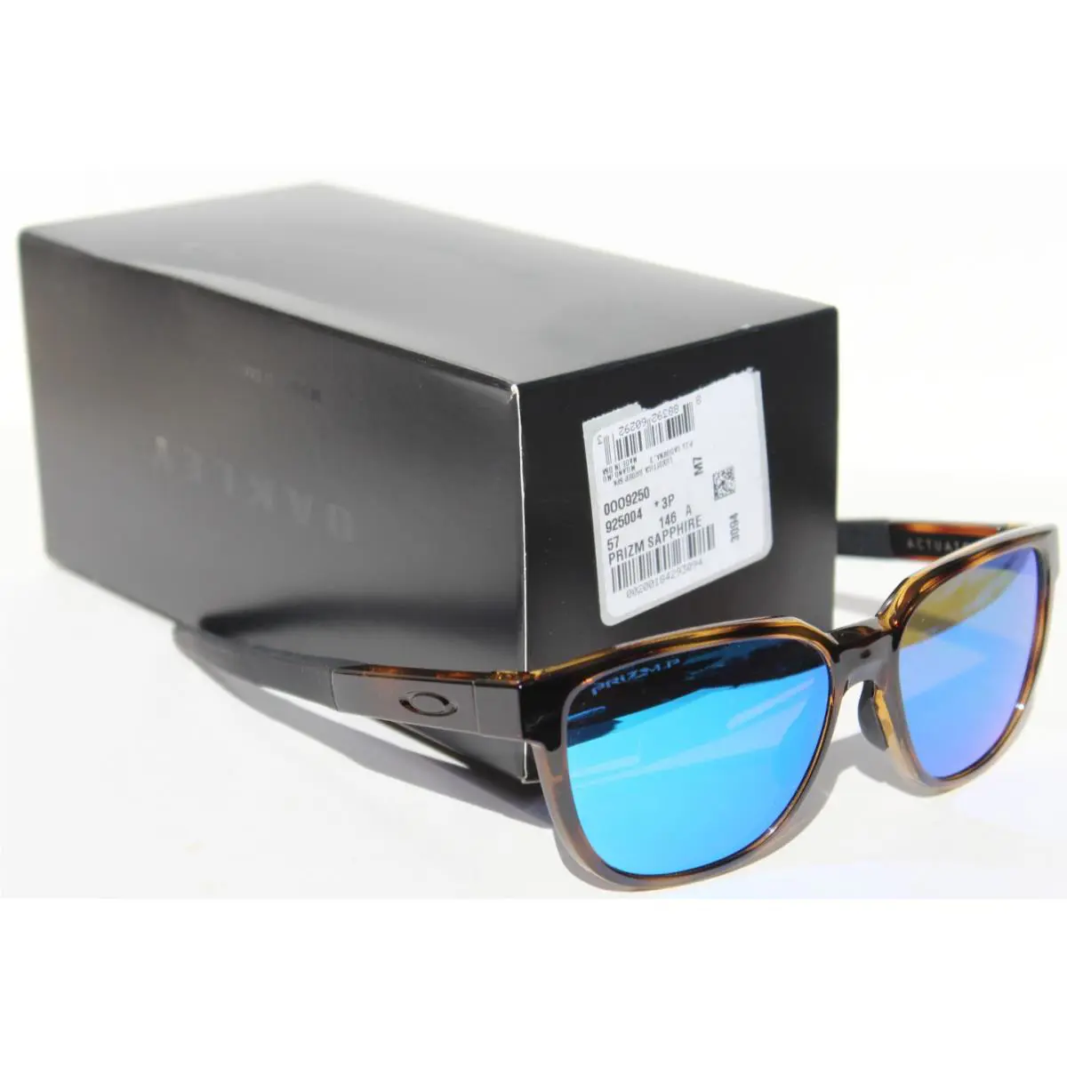 Actuator Polarized Sunglasses Brown Tortoise/prizm Sapphire OO9250-04 by Oakley