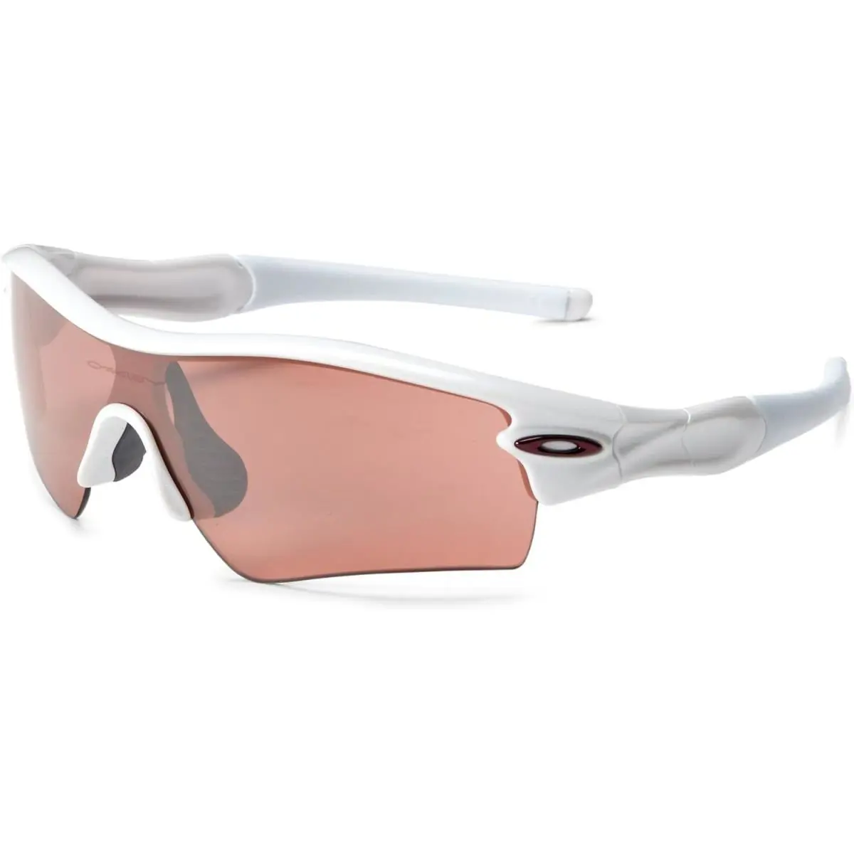 Oakley OO9057 Radar Path 9703 Sunglasses White / Light Pink Mirror Lens - Frame: White, Lens: Light Pink Mirror