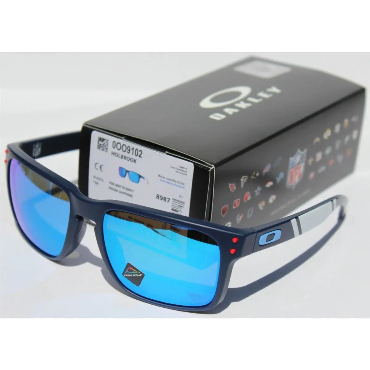 Holbrook Sunglasses Nfl Tennessee Titans Prizm Sapphire OO9102-T2 by Oakley