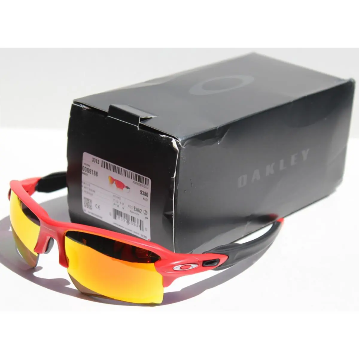 Flak 2.0 XL Sunglasses Matte Redline/prizm Ruby OO9188-J1 by Oakley