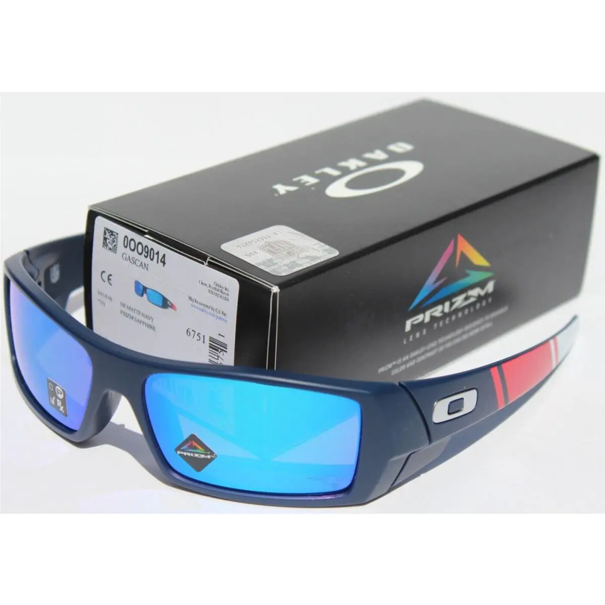 Gascan Sunglasses Nfl England Patriots Prizm Sapphire OO9014-A6 by Oakley