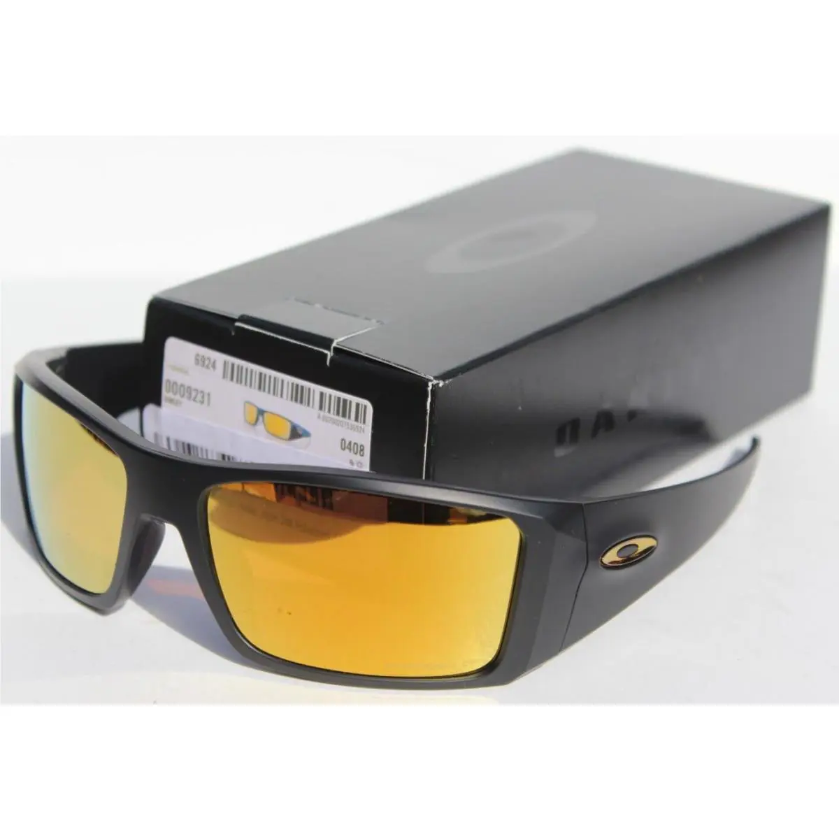 Heliostat Polarized Sunglasses Black/prizm 24K Gold OO9231 Rare by Oakley