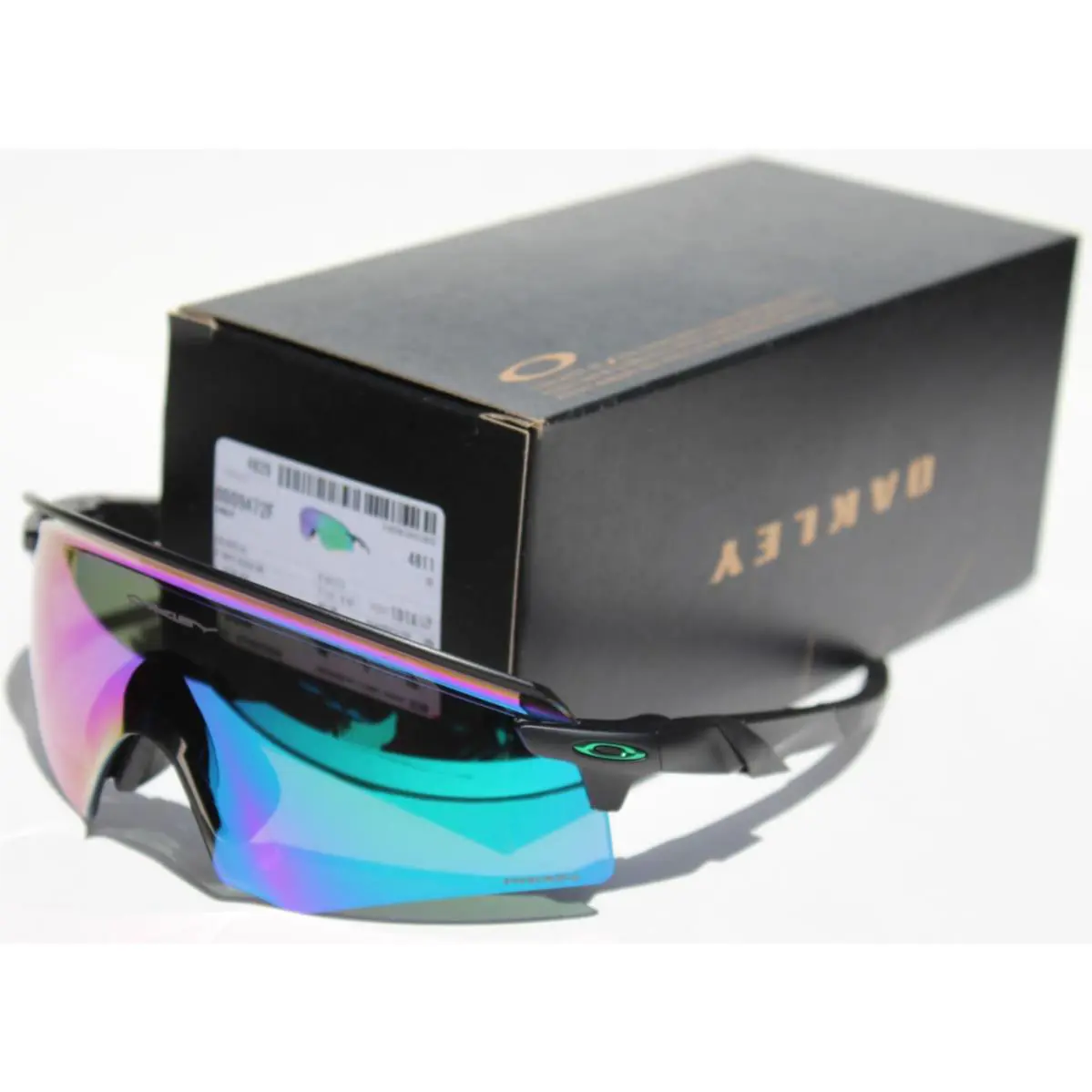 Encoder Asian Fit Sunglasses Matte Black Ink/prizm Jade OO9472-15 by Oakley