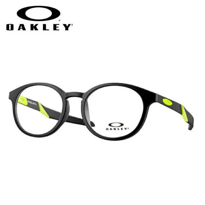 OY8014A-0151 Round Out Youth Fit Satin Black Eyeglasses by Oakley
