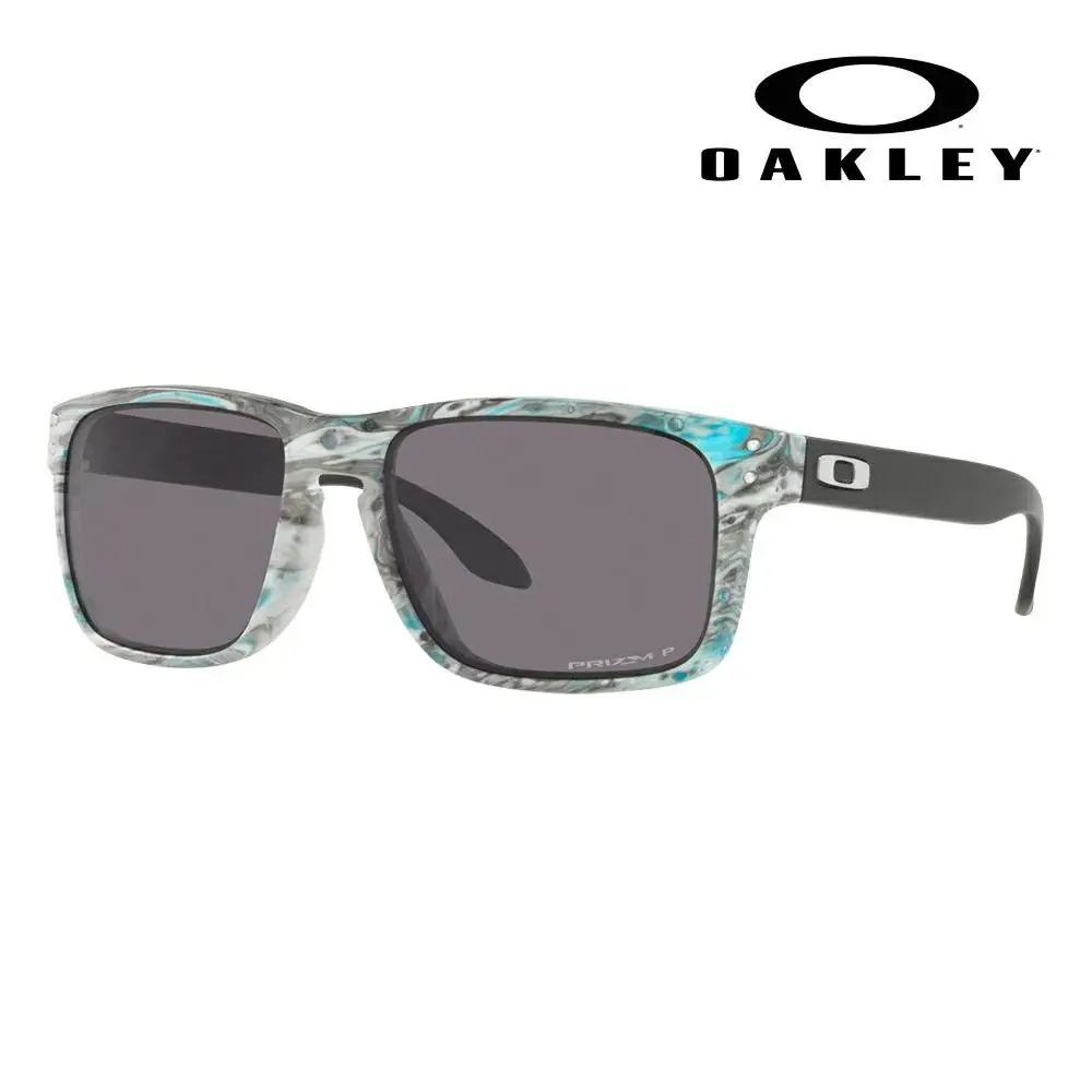 Sunglasses Holbrook A OO9244-58 Swirl/grey Polarized 9244 by Oakley