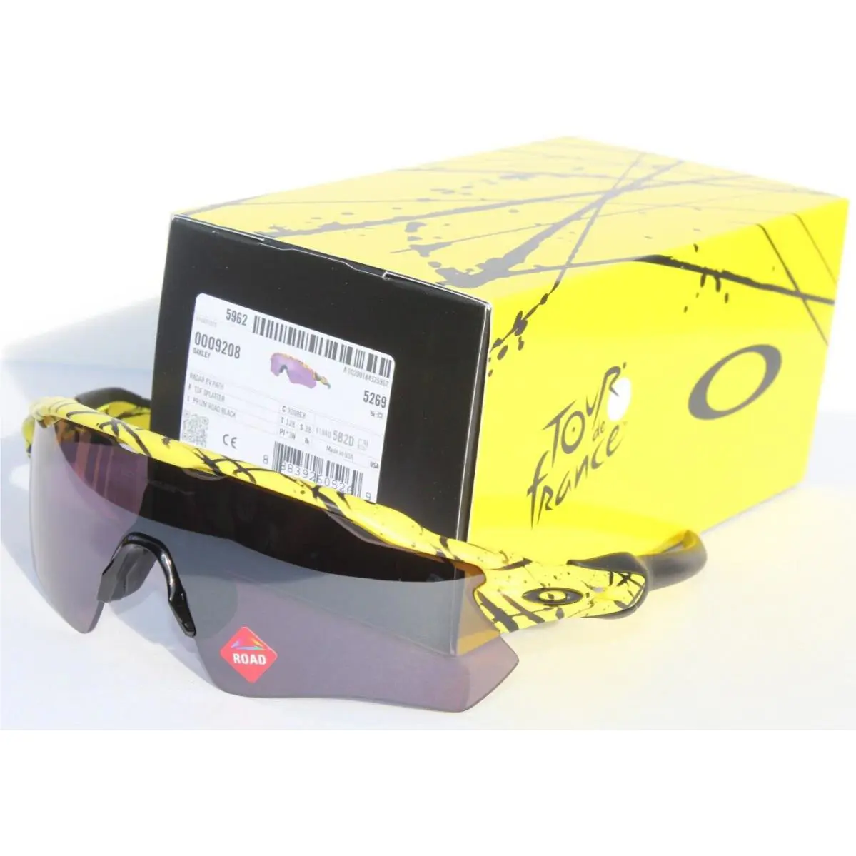 Radar EV Path Sunglasses Tdf Prizm Road OO9208-E8 Rare Tour DE France by Oakley