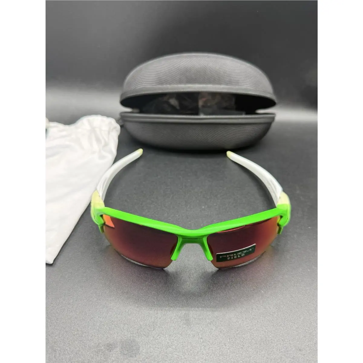 Oakley Flak 2.0 XL Green Fade/prizm Field Lenses OO9188-43