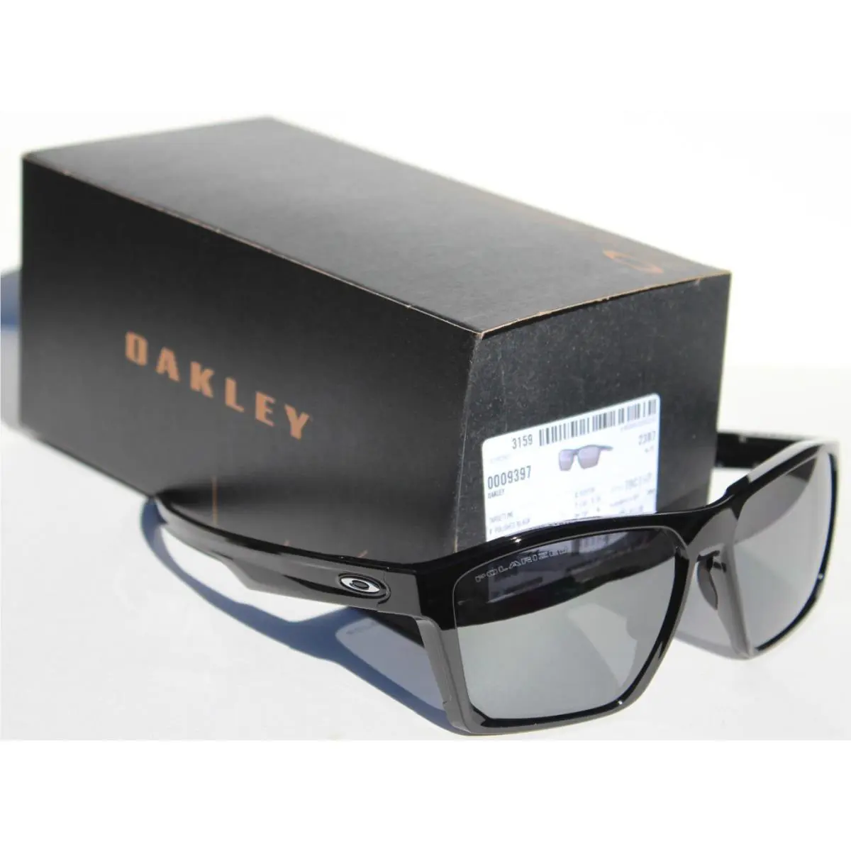Oakley Targetline Polarized Sunglasses Polished Black/black Iridium OO9397-08