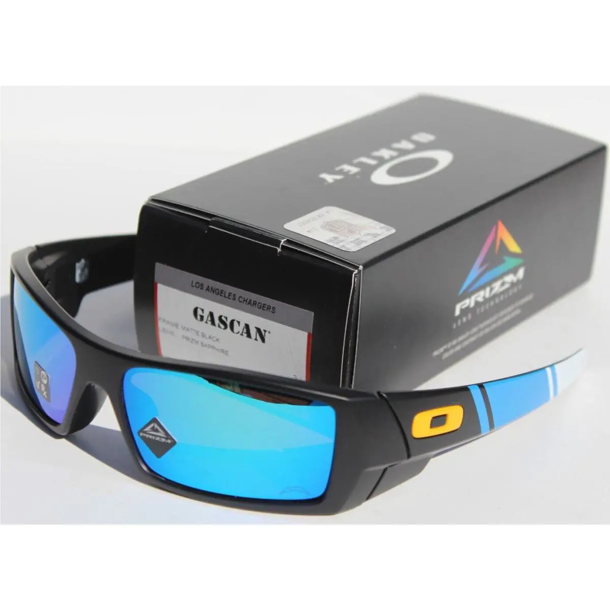 Gascan Sunglasses Nfl LA Chargers Black/prizm Sapphire OO9014-71 by Oakley