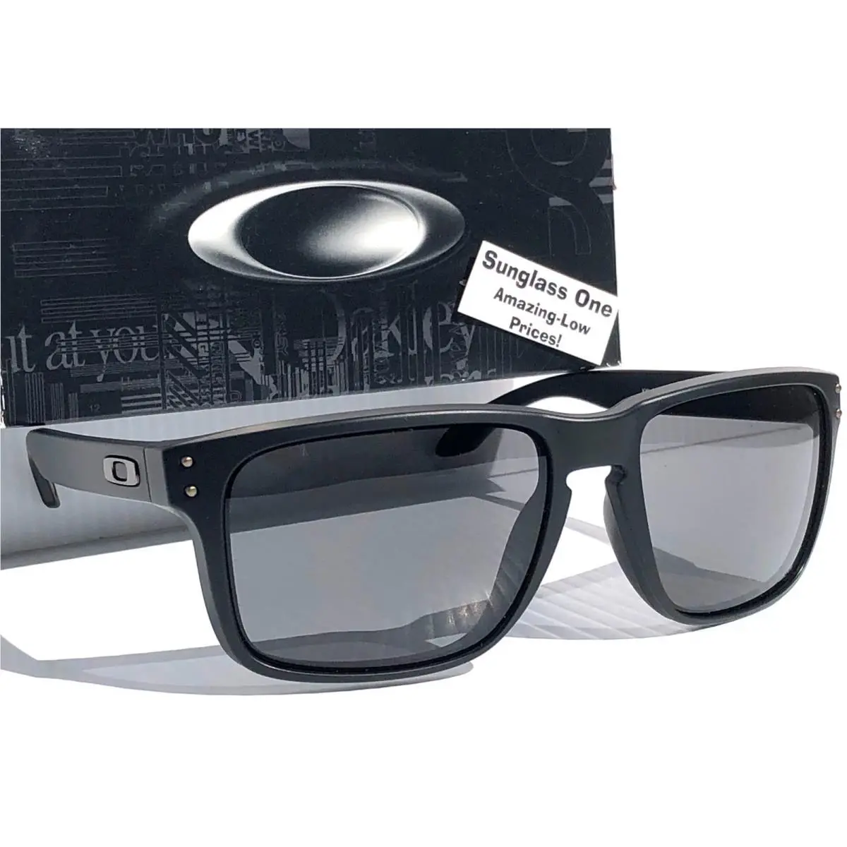 Oakley Holbrook Xxl Matte Black Prizm Grey Lens Sunglass 9487-01