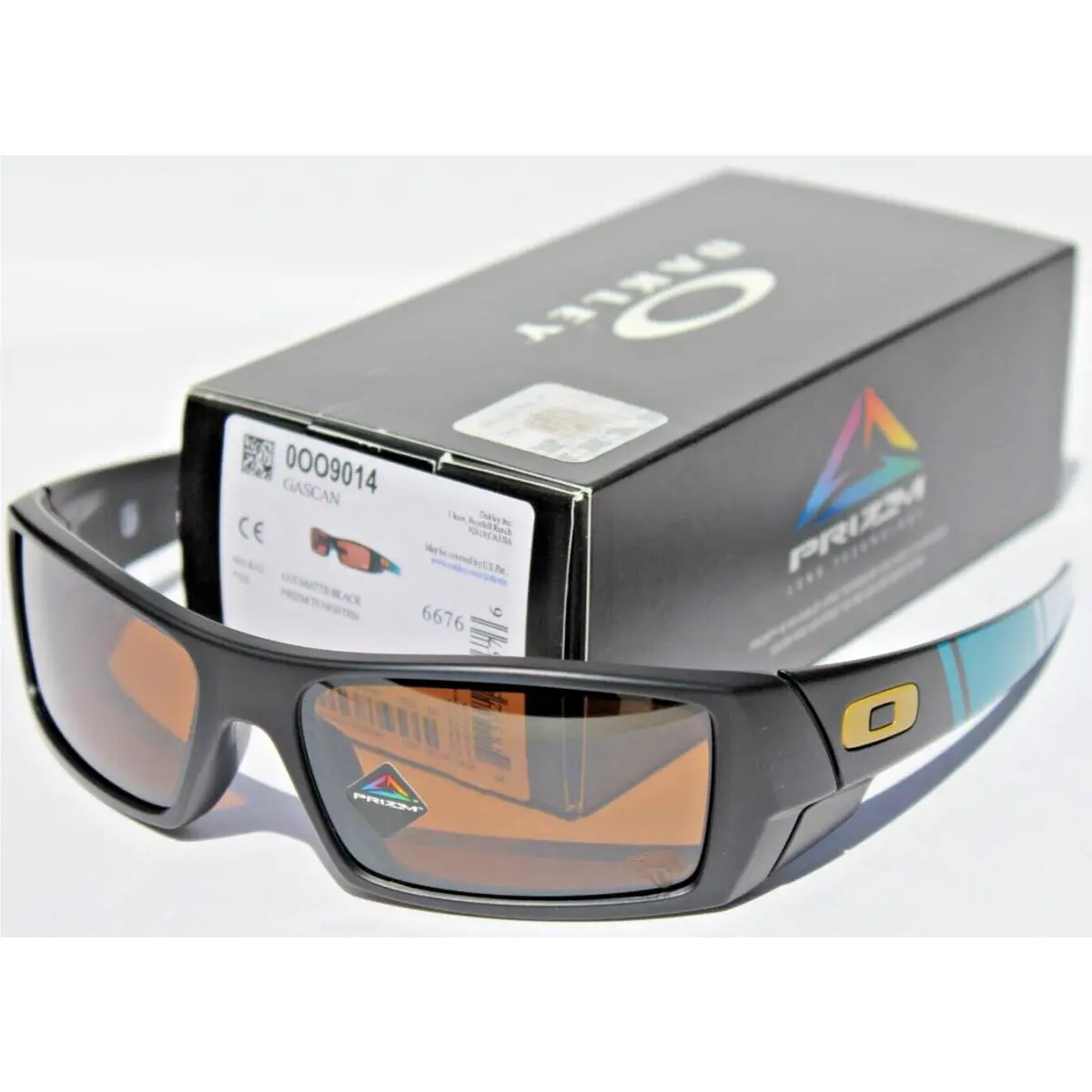 Gascan Sunglasses Nfl Jacksonville Jaguars Black/prizm Tungsten OO9014-A2 by Oakley