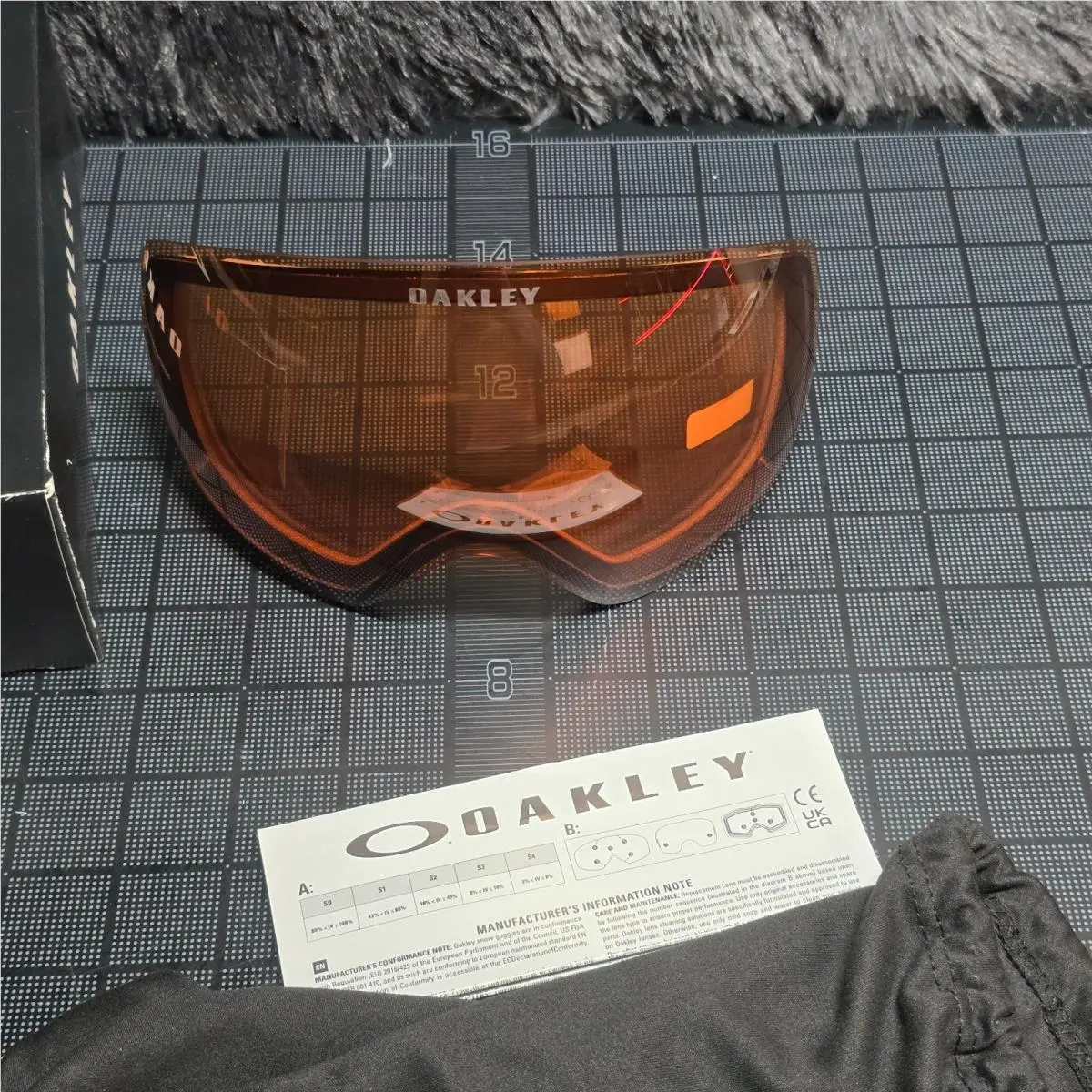 Flight Deck XL Replacement Lens Prizm Persimmon Lens by Oakley