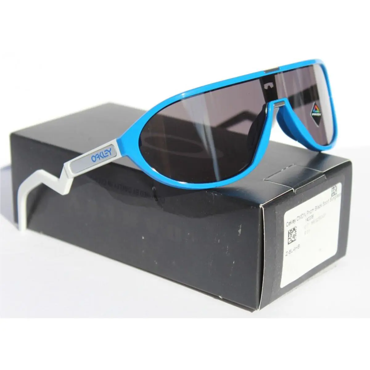 Cmdn Sunglasses Polished Blue White/prizm Black OO9467-0733 Rare Z-6L4HB by Oakley