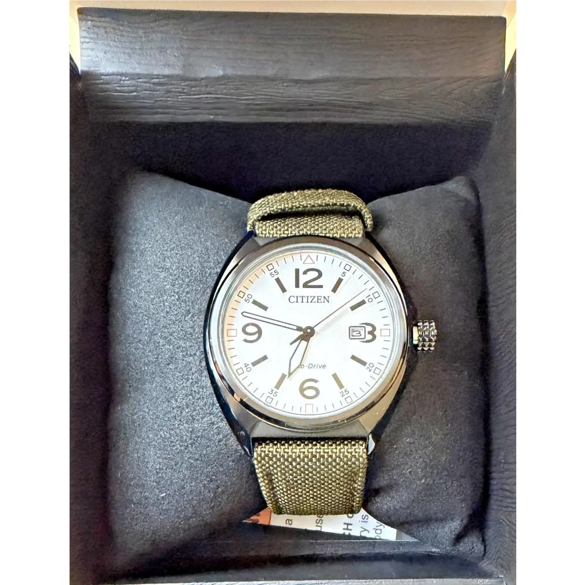 Citizen Men`s Sport Casual Date Indicator Green Eco-drive Watch 40MM AW1575-16A