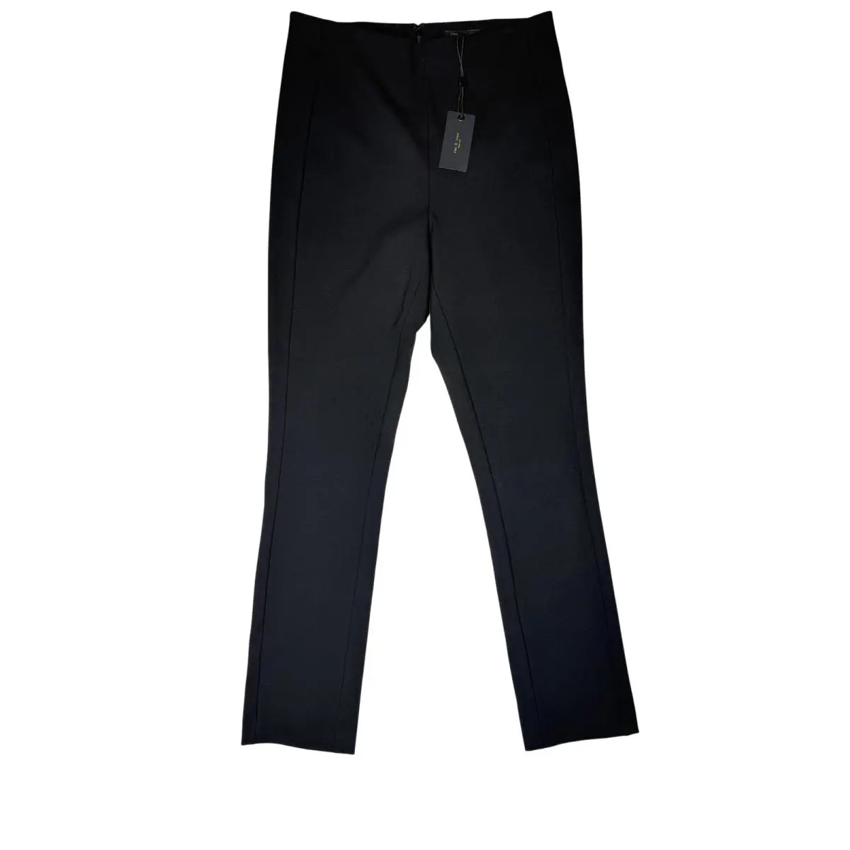 Rag Bone Pants Womens 6 Black Simone Stretch Dress Tapered Leg Work Office
