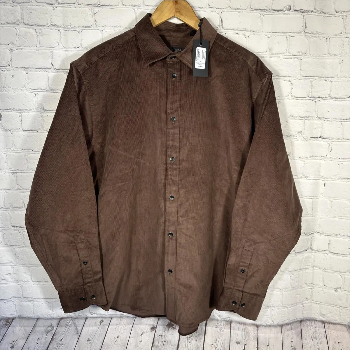 Rag Bone Corduroy Shirt Mens Medium Mateo Button-down