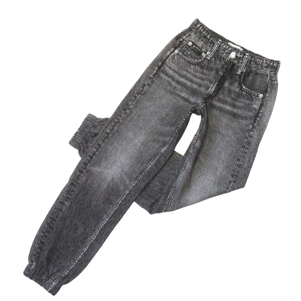 Rag Bone Miramar Jogger in Black Magic Photo Print Jean Sweatpant Xxs