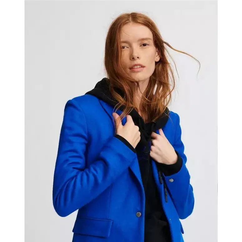 Rag and Bone Royal Blue Wool Fitted Lexington Blazer Sz 2