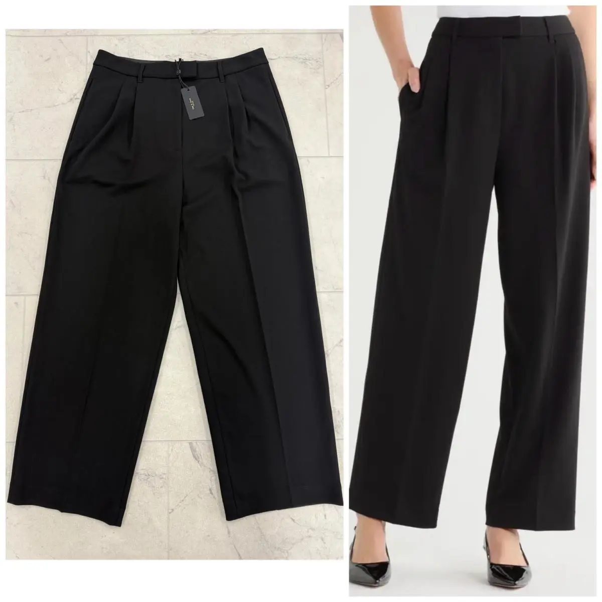 Rag Bone Women`s Marianna Ponte Pant In Black Size: Large