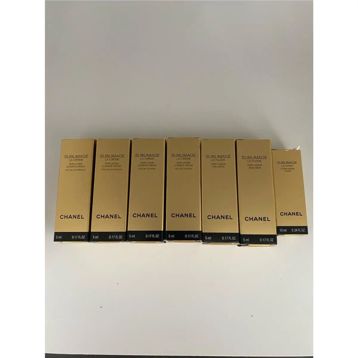 Chanel Sublimage 7 Piece Travel Set- Great Deal