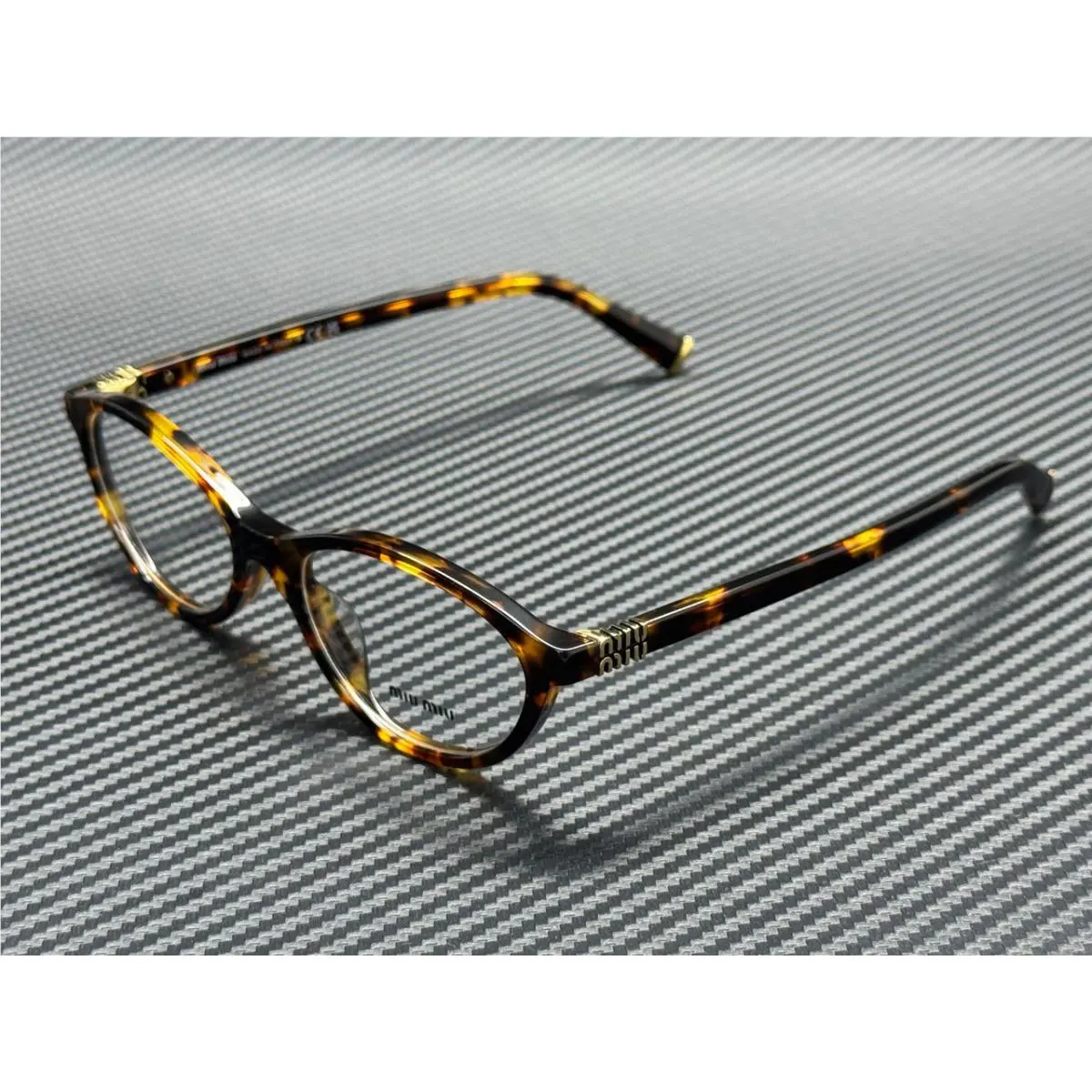Miu Miu MU 09XV VAU1O1 Honey Havana Women`s 53 mm Eyeglasses