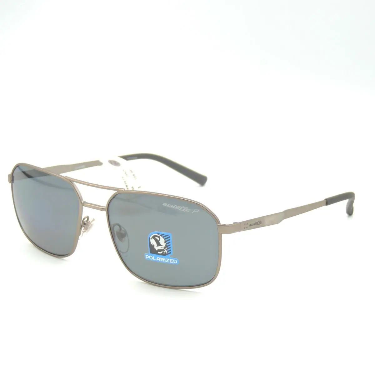 Arnette AN 3079 706/81 Kallio Gunmetal Polarized Grey Sunglasses 56 16