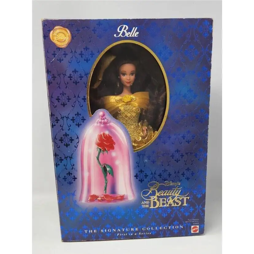 1996 Barbie Disney Beauty and The Beast Belle Signature Doll Nrfb