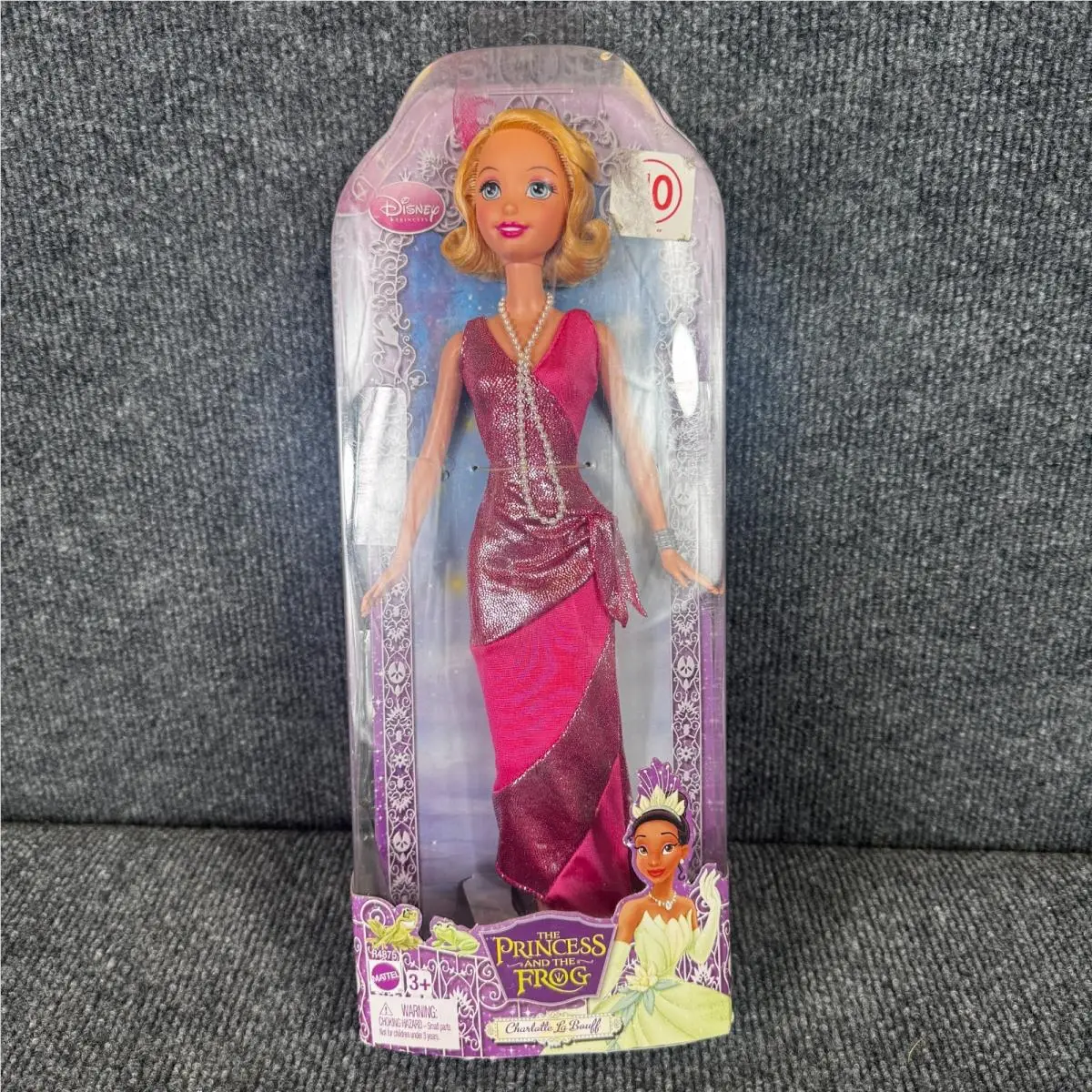 2009 Disney The Princess The Frog “charlotte La Bouff” Mattel R4875 Nrfb