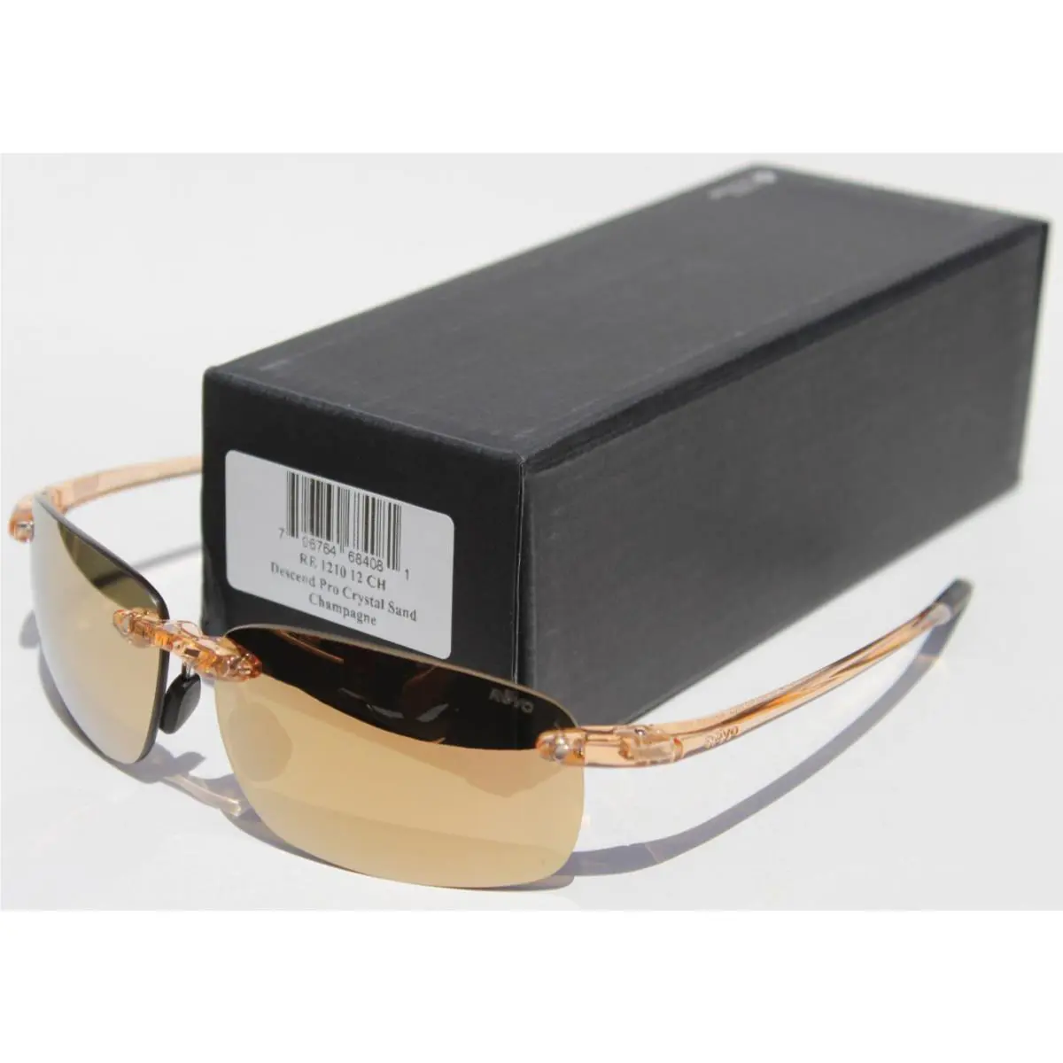 Revo Descend Pro Sunglasses Polarized Crystal Sand/champagne RE1210
