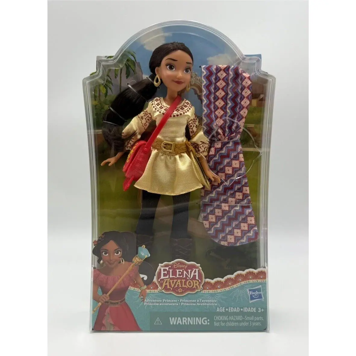 Disney Hasbro Elena of Avalor Doll Adventure Princess 2016 Packaging
