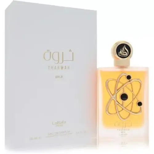 Lattafa Pride Tharwah Gold Eau De Parfum 3.4 oz /100ml Spray For Women