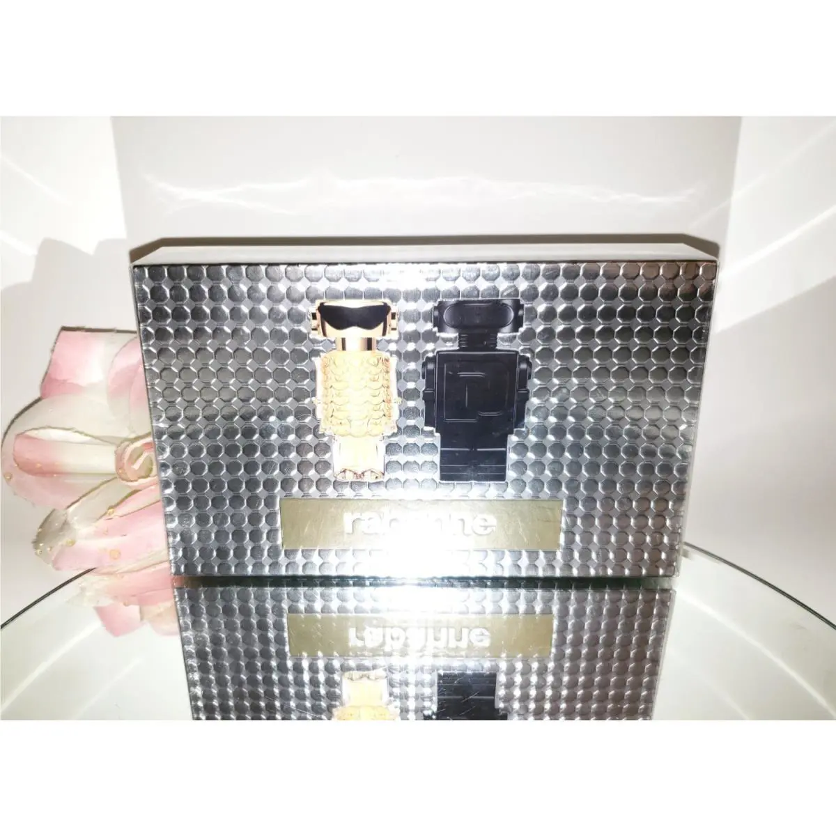 Paco Rabanne Fame Eau De Parfum 0.14oz + Phantom Parfum 0.17oz Travel Gift Set