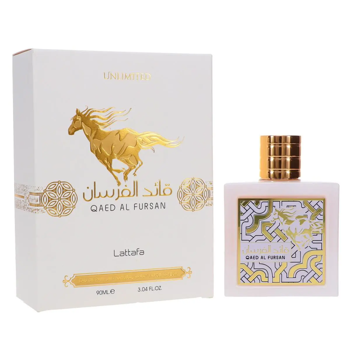 Lattafa Qaed Al Fursan Unlimited Eau de Parfum 3 oz