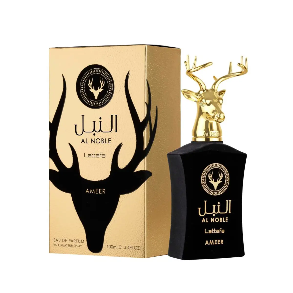 Lattafa Al Noble Ameer Eau De Parfum Spray For Unisex 3.4 Ounce