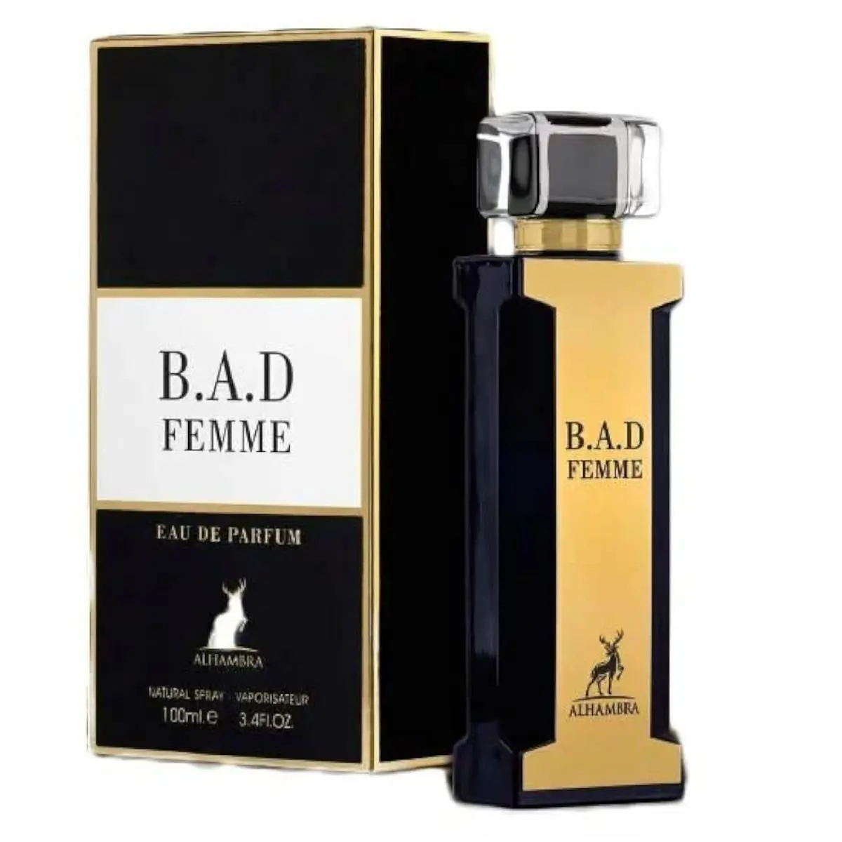 Lattafa B.a.d by Maison Alhambra For Women - 3.4 oz Edp Spray