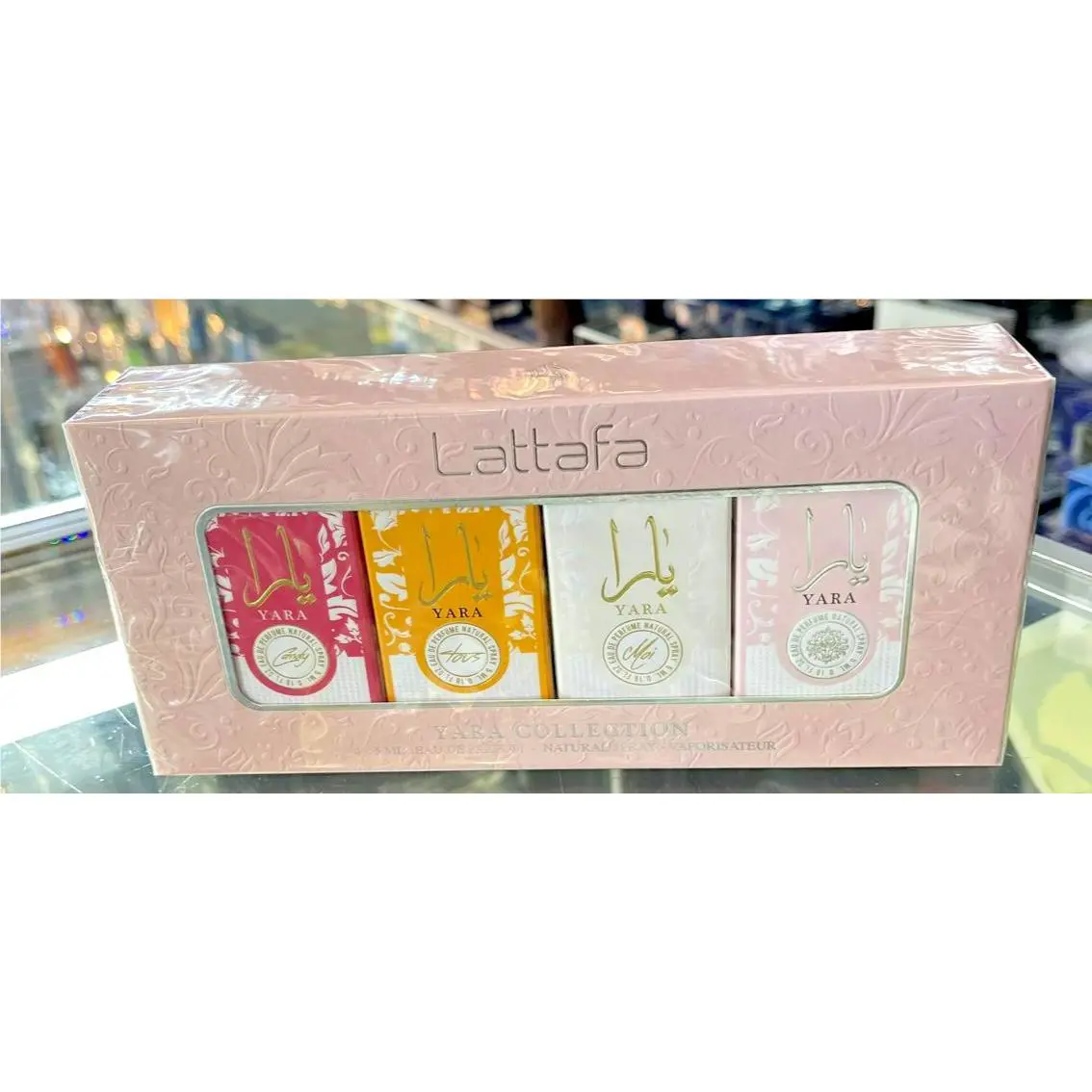 Lattafa Yara Collection 4 x 5 ml Eau de Parfum Edp Spray Mini Gift Set For Women