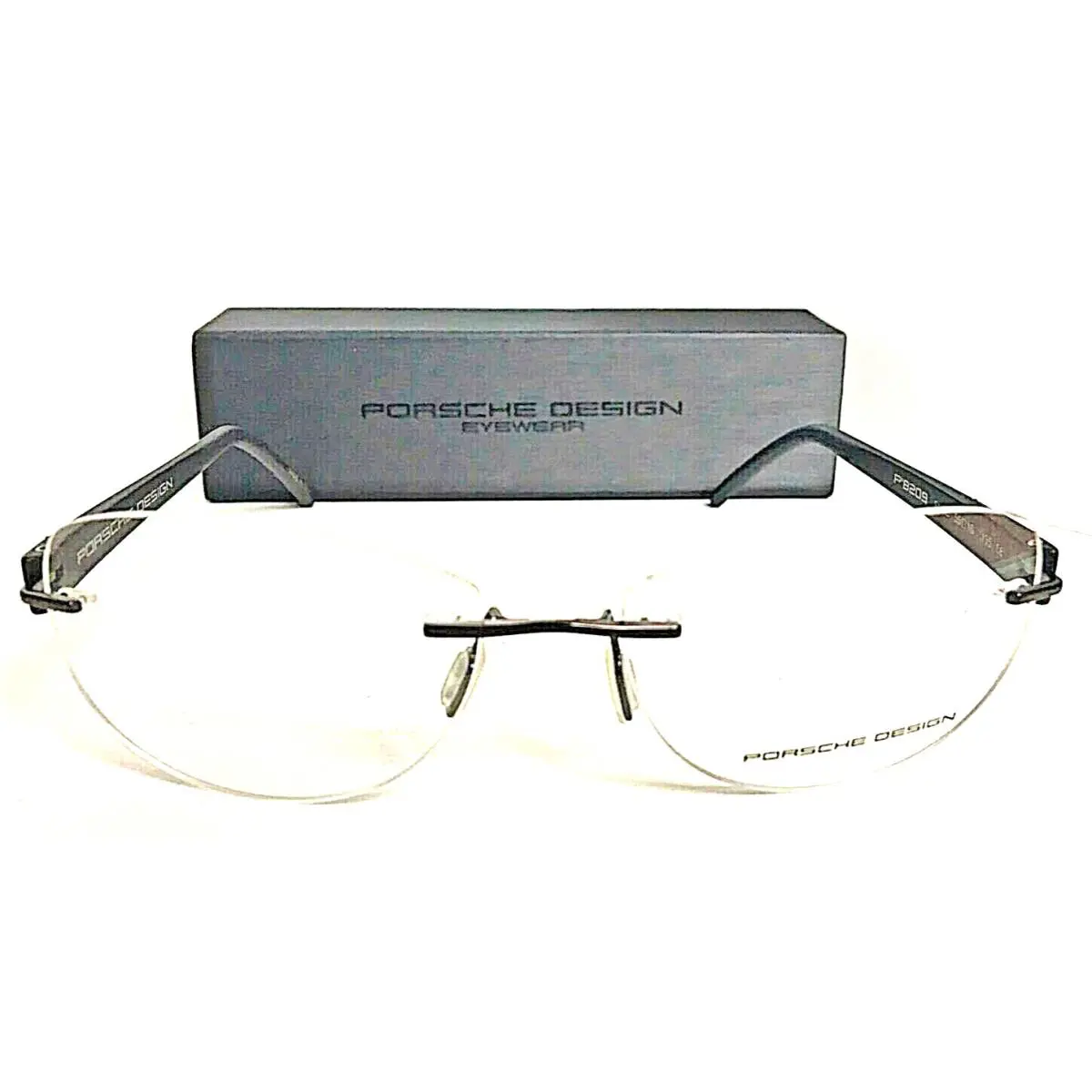 Porsche Design P 8209 P8209 D 55mm Rx Rimless Men`s Eyeglasses Frame