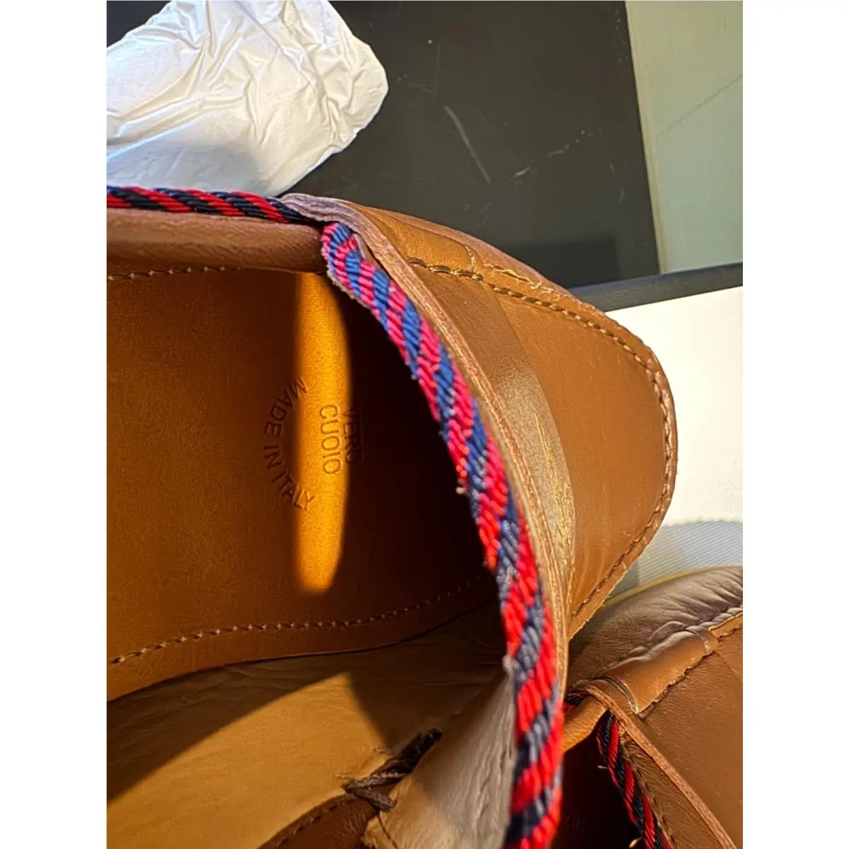 Gucci shoes - GUCCI Nappa - Nappa - Beige 8
