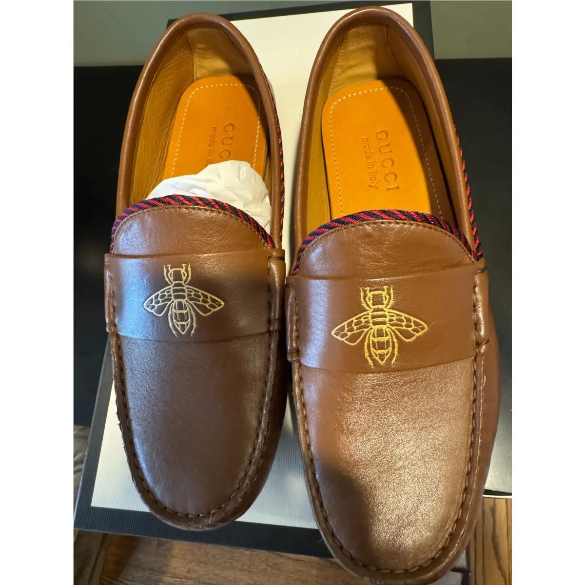 Gucci shoes - GUCCI Nappa - Nappa - Beige 7