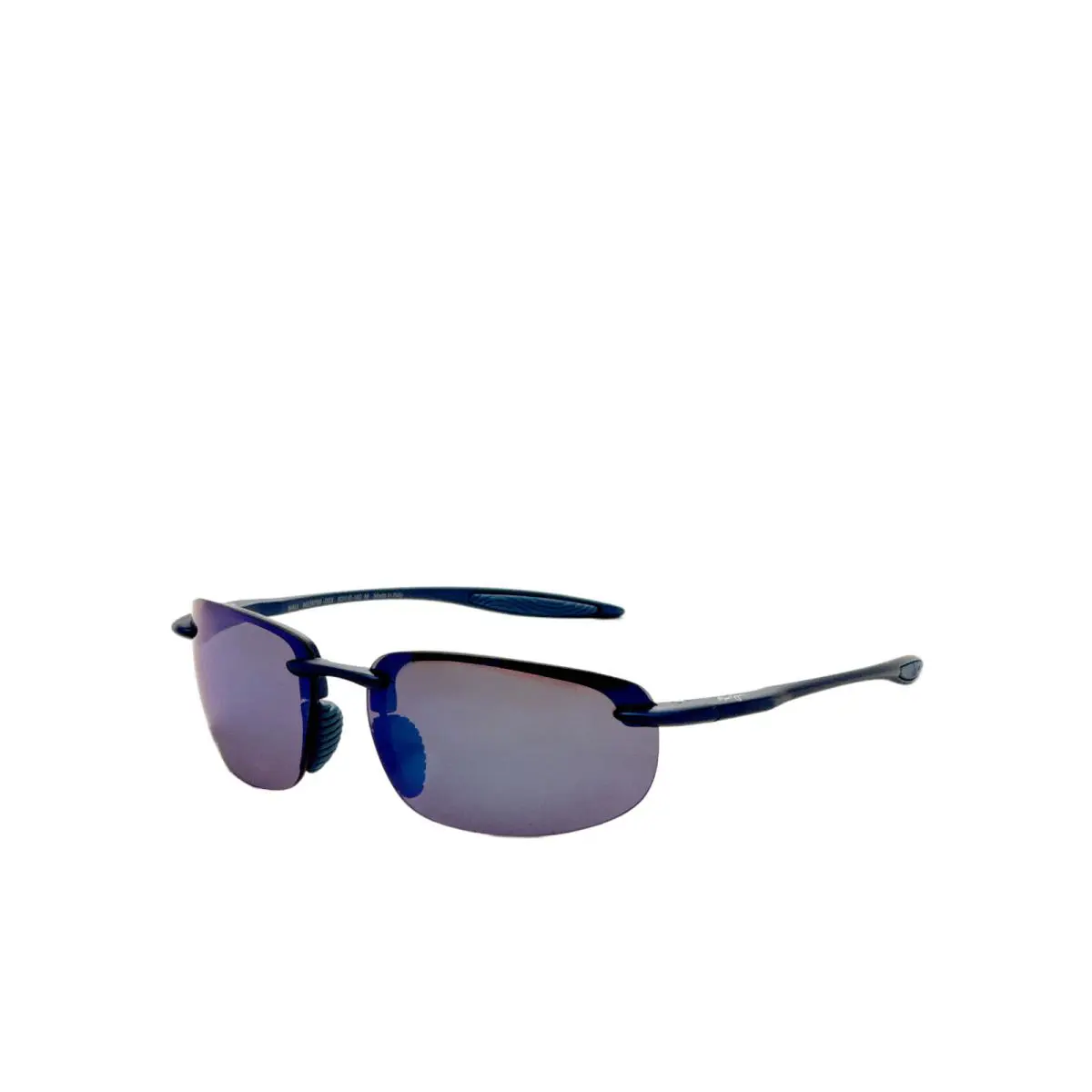 Maui Jim Men`s Hookipa 63mm Metallic Matte Blue Polarized Sunglasses B676-03