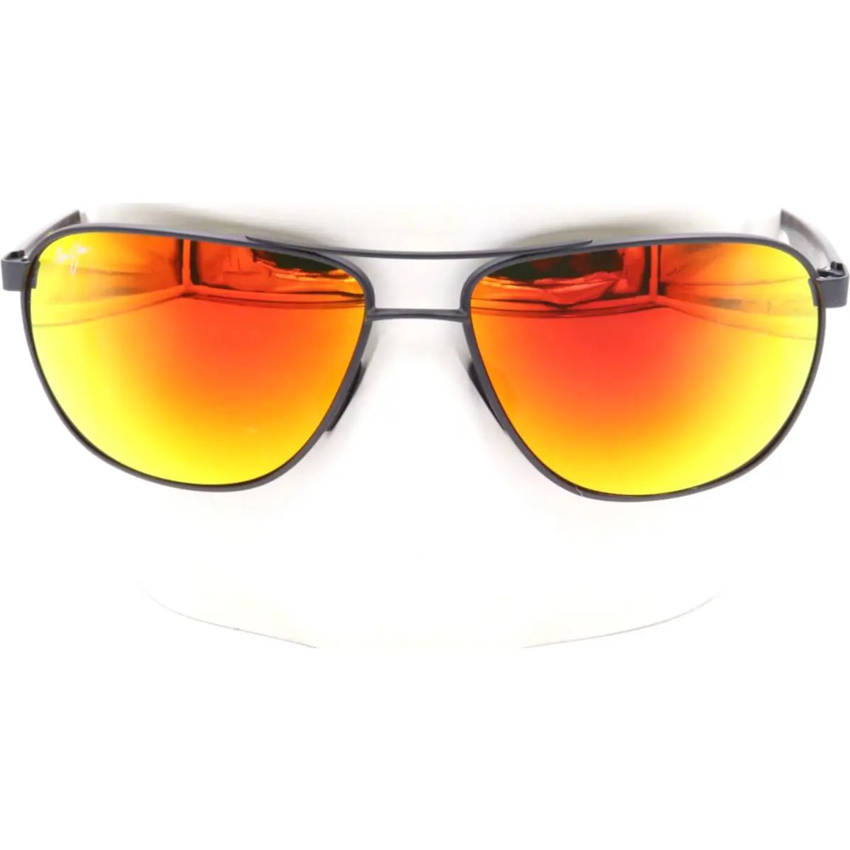 Maui Jim Castles Hawaii Lava Aviator Sunglasses MJ0728S-004 / RM728-02A